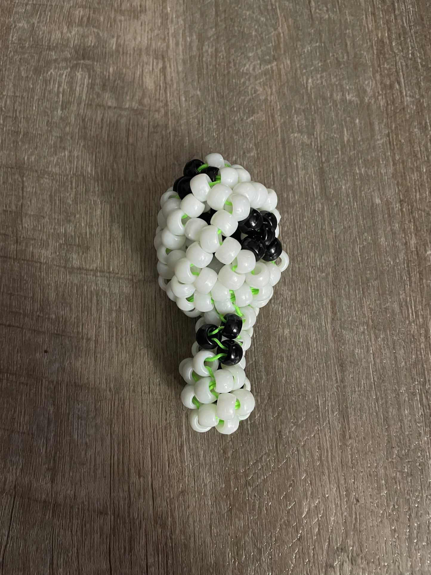 Cow Mushroom Kandi Fidget