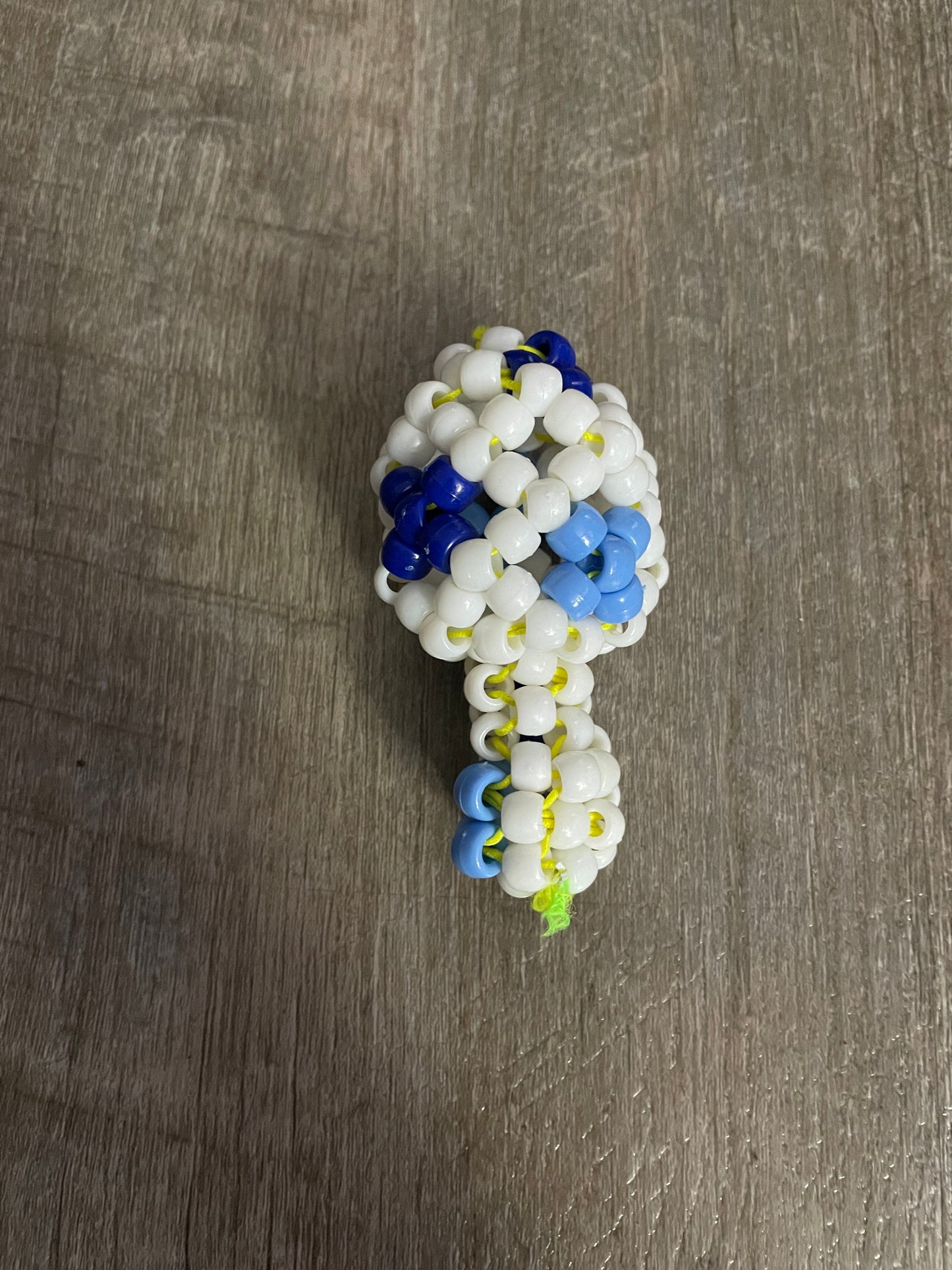 Cow Mushroom Kandi Fidget