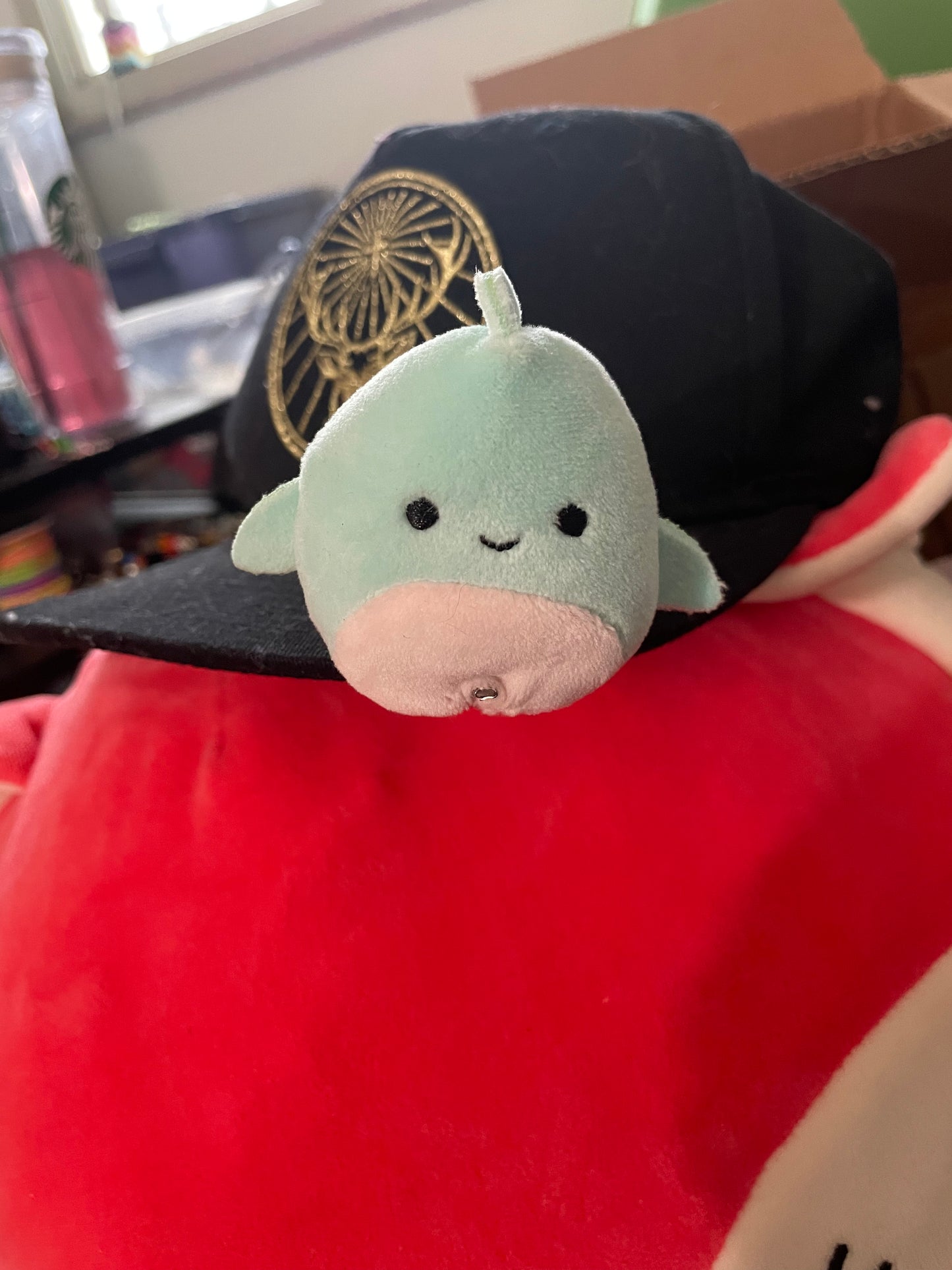 Squishmallow Hat Clip