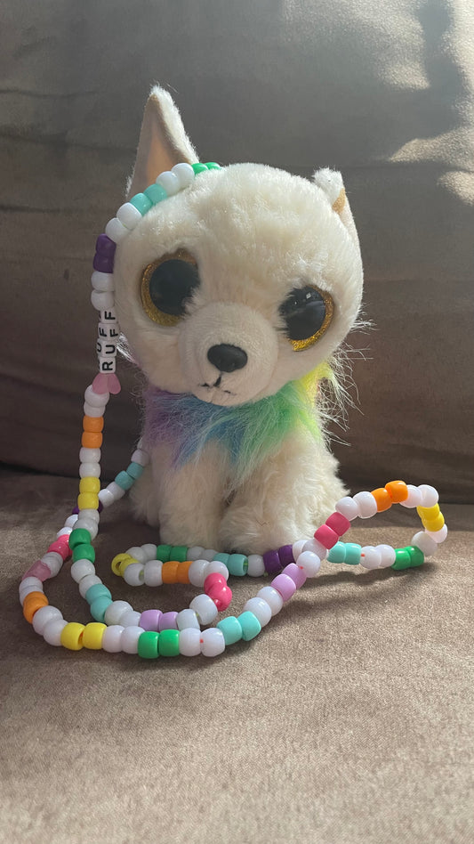 Small Plush Buddy Necklace