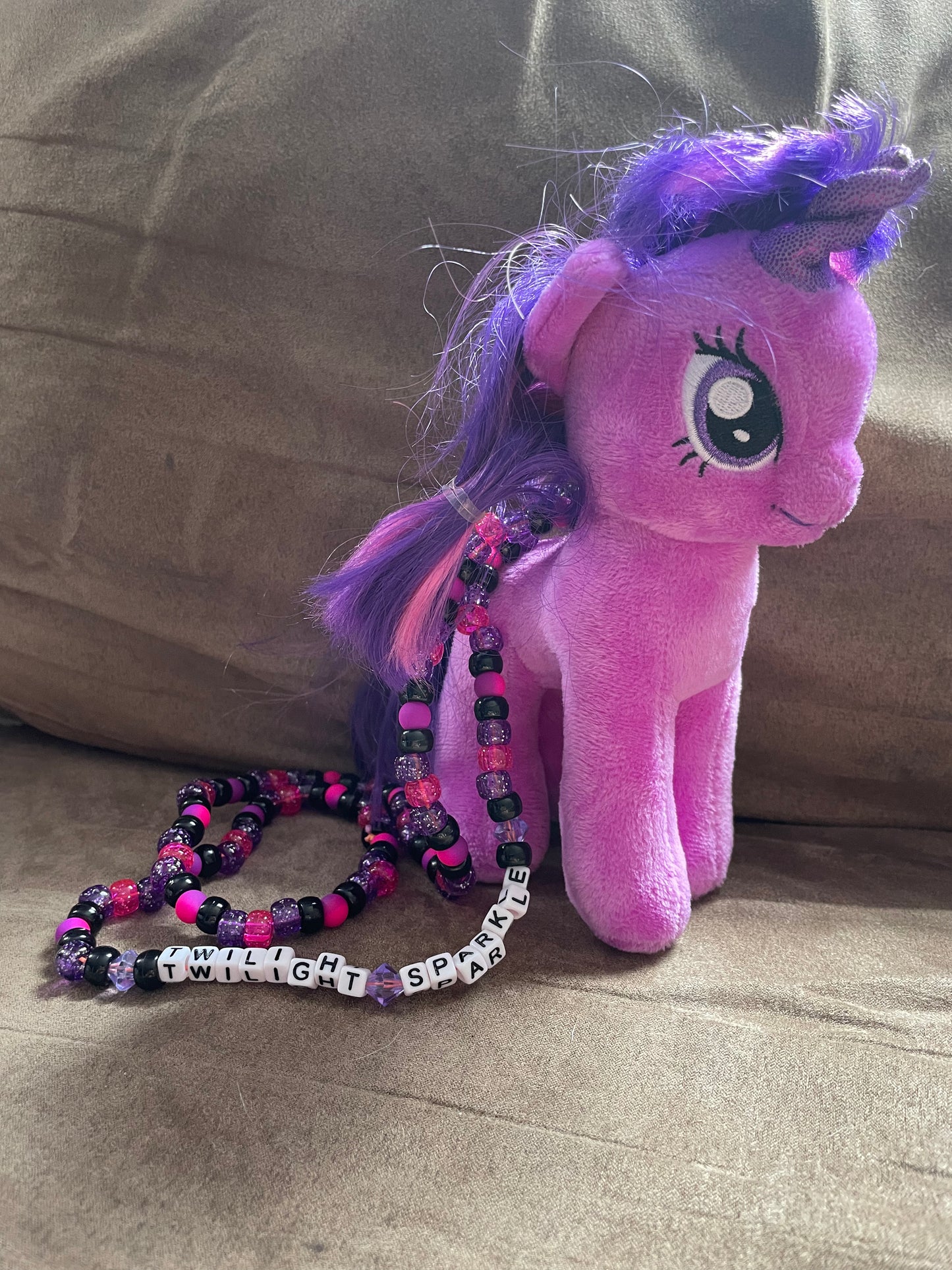 Small Plush Buddy Necklace